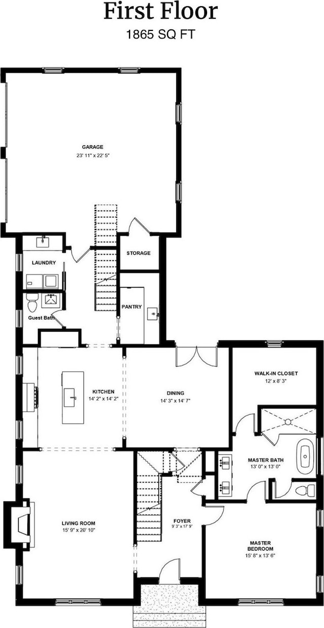 3150 S 1870 W Unit 1, Richfield, UT 84701 - floor plan