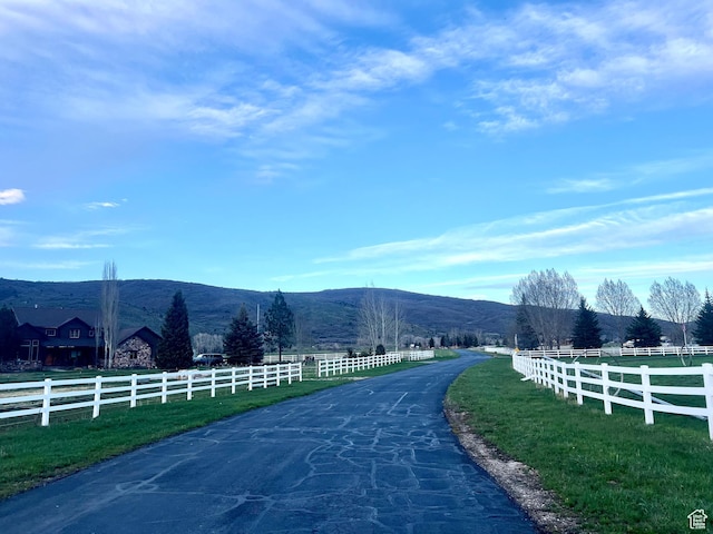 189 E Weber Canyon Rd, Oakley, UT 84055 - view of street with a rural view and a mountain view