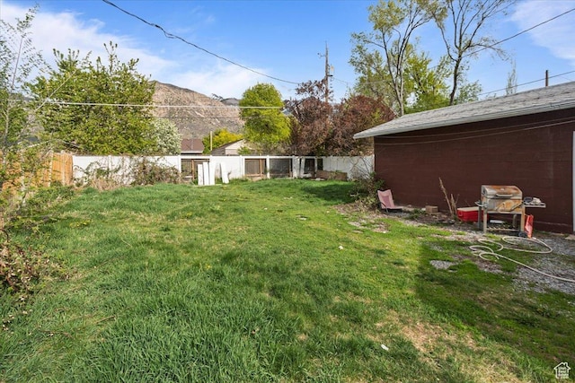 3048 S Harrison Blvd, Ogden, UT 84403 - view of yard with a fenced backyard