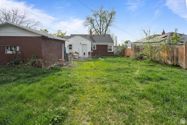 3048 S Harrison Blvd, Ogden, UT 84403 - view of yard with fence