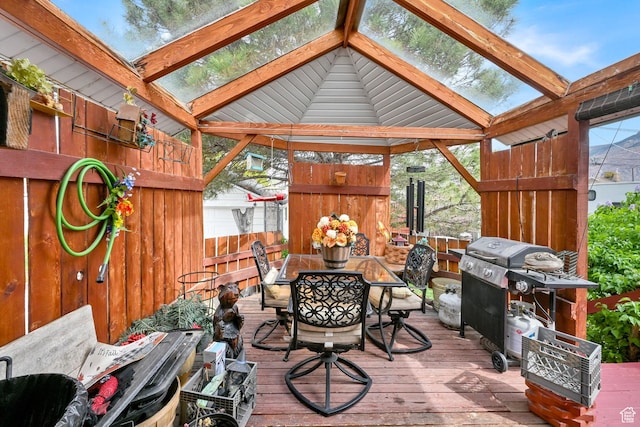 162 Mond St, Ogden, UT 84404 - sunroom featuring a skylight