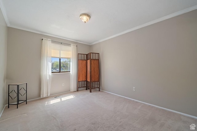 2009 W 7455 S, West Jordan, UT 84084 - empty room with ornamental molding, carpet flooring, and baseboards