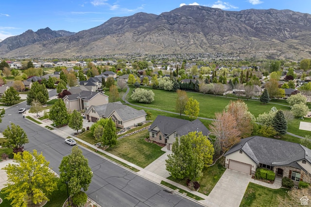 2254 N 1560 W, Pleasant Grove, UT 84062 - birds eye view of property with a residential view and a mountain view