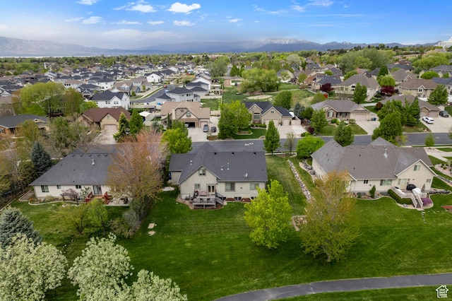 2254 N 1560 W, Pleasant Grove, UT 84062 - aerial view featuring a mountain view and a residential view