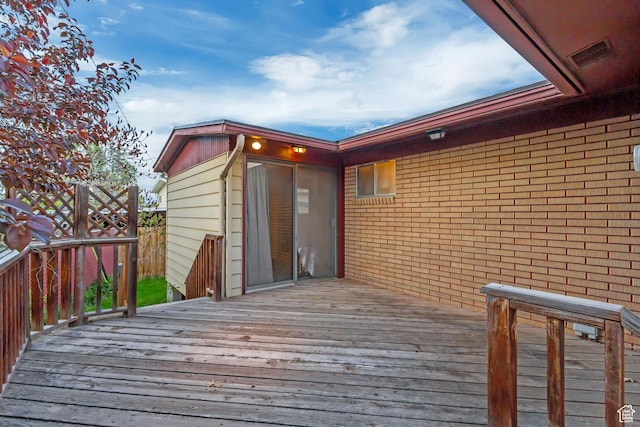 6796 S Nye Dr, Cottonwood Heights, UT 84121 - view of wooden terrace