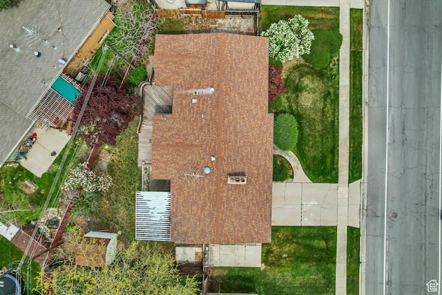 6796 S Nye Dr, Cottonwood Heights, UT 84121 - drone / aerial view