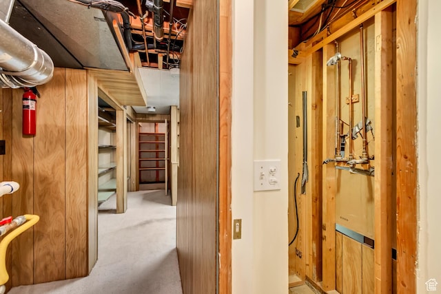 6796 S Nye Dr, Cottonwood Heights, UT 84121 - corridor with carpet floors