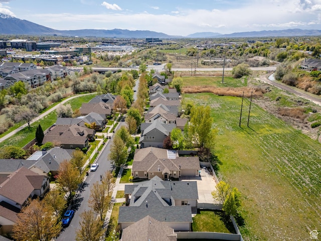 6872 S Triumph Ln, West Jordan, UT 84088 - aerial perspective of suburban area featuring mountains