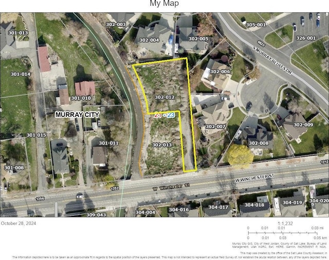 1216 W Winchester St, Murray UT, 84123 land for sale