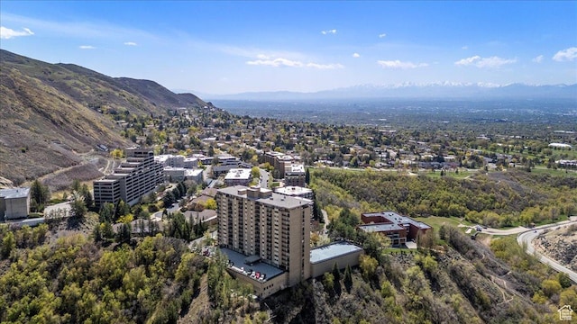 875 S Donner Way Unit 1208, Salt Lake City, UT 84108 - drone / aerial view with a mountain view