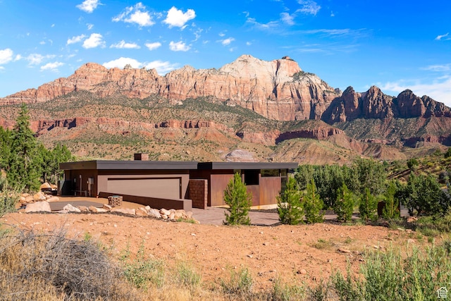 112 Canyon Cv, Springdale, UT 84767 - property view of mountains