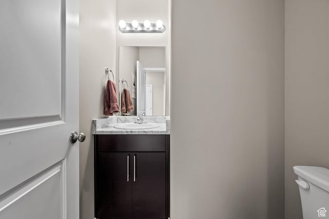 15084 S Wild Horse Way, Bluffdale, UT 84065 - bathroom with toilet and vanity
