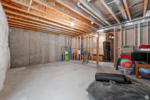 15084 S Wild Horse Way, Bluffdale, UT 84065 - view of unfinished basement