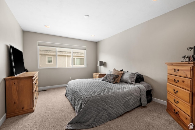 15084 S Wild Horse Way, Bluffdale, UT 84065 - bedroom featuring light carpet and baseboards