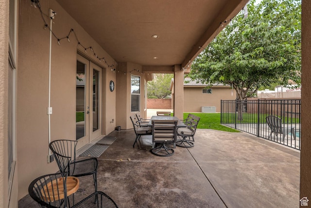 595 W 2050 S, Hurricane, UT 84737 - view of patio / terrace with outdoor dining area and fence