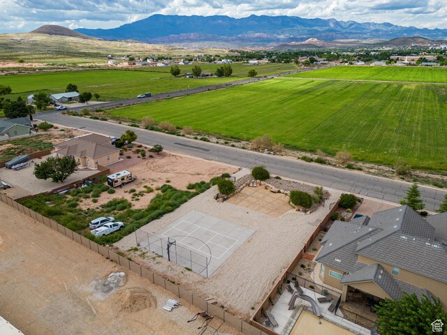 595 W 2050 S, Hurricane, UT 84737 - bird's eye view featuring a rural view and a mountain view