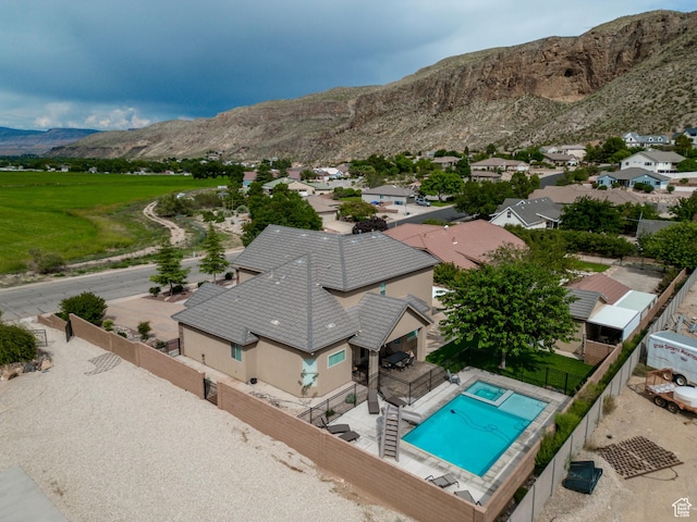 595 W 2050 S, Hurricane, UT 84737 - bird's eye view with a residential view and a mountain view