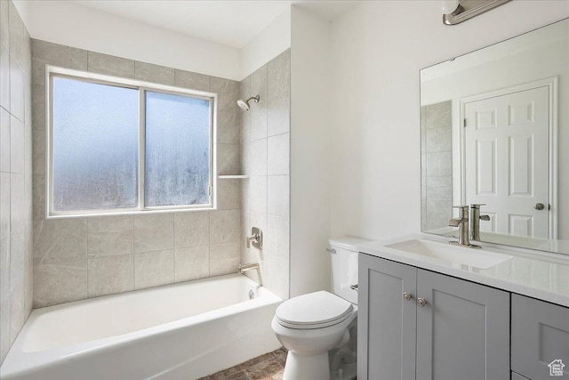 42 W 1980 S, Clearfield, UT 84015 - full bathroom featuring vanity, toilet, and shower / bath combination