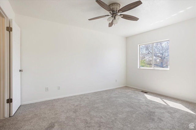 42 W 1980 S, Clearfield, UT 84015 - empty room with visible vents, carpet flooring, ceiling fan, and baseboards