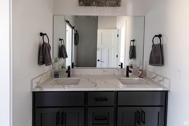 166 W 580 N, Redmond, UT 84652 - full bathroom with double vanity and a sink