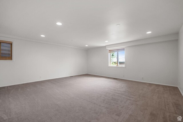 813 N Northview Dr E, Salt Lake City, UT 84103 - carpeted empty room featuring recessed lighting and baseboards