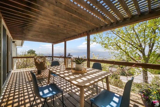 813 N Northview Dr E, Salt Lake City, UT 84103 - view of wooden terrace
