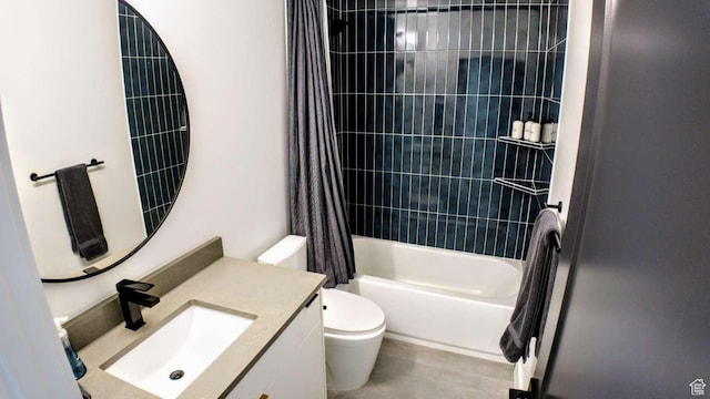 13327 S Bullitt Ln, Draper, UT 84020 - full bath featuring shower / bath combo, vanity, and toilet