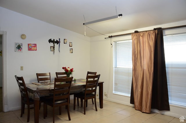 645 N 600 E, Hyrum, UT 84319 - dining area with light tile patterned floors and baseboards