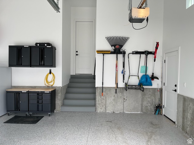 889 S Winter Ln, North Salt Lake, UT 84054 - garage with a garage door opener