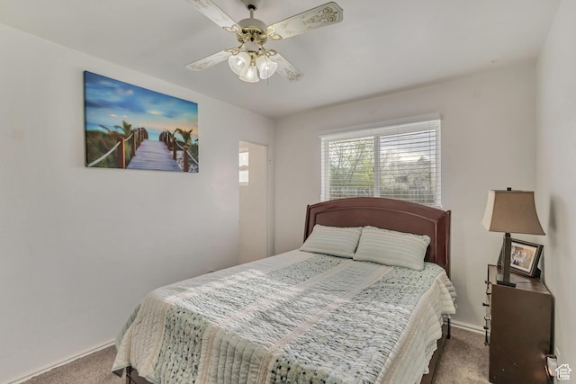 4826 S 4860 W, Salt Lake City, UT 84118 - bedroom with baseboards, carpet flooring, and ceiling fan