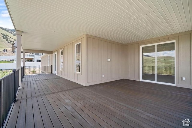 2275 E Meadowlark Ln N, North Logan, UT 84341 - view of wooden deck