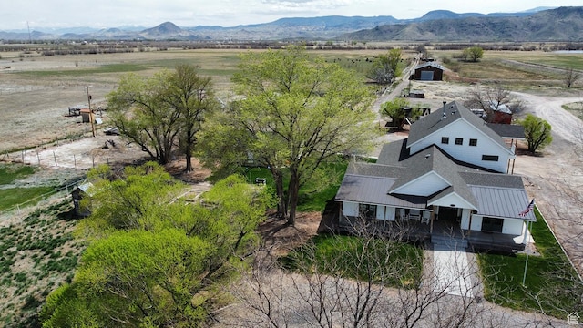 815 S Annabella Rd, Richfield, UT 84701 - aerial view with a rural view and a mountain view