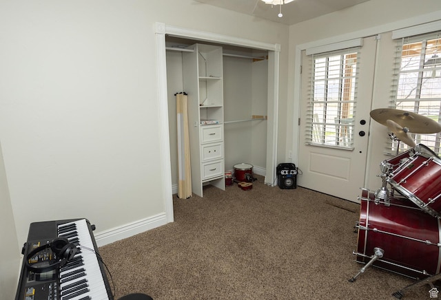 815 S Annabella Rd, Richfield, UT 84701 - interior space with a closet, carpet flooring, and baseboards