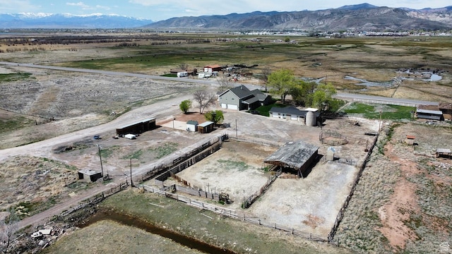 815 S Annabella Rd, Richfield, UT 84701 - drone / aerial view featuring a mountain view and a rural view