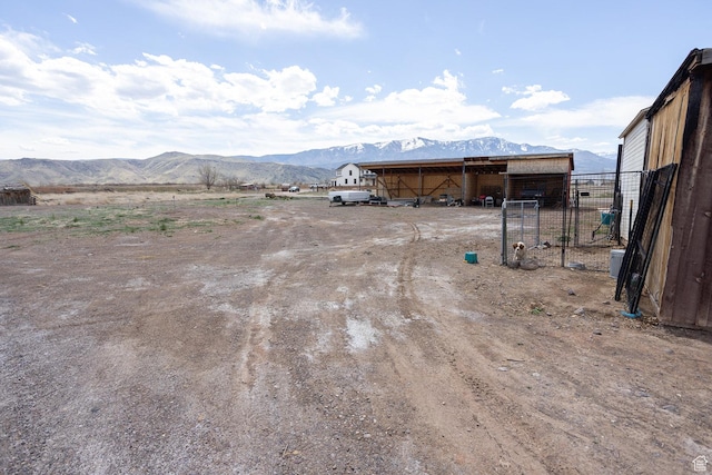815 S Annabella Rd, Richfield, UT 84701 - view of yard featuring a mountain view and an outbuilding