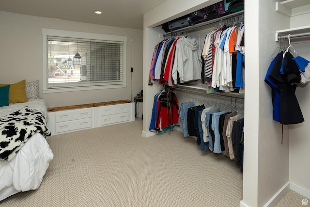 815 S Annabella Rd, Richfield, UT 84701 - carpeted bedroom with recessed lighting, a closet, and baseboards
