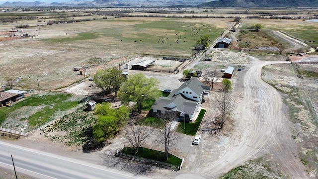 815 S Annabella Rd, Richfield, UT 84701 - birds eye view of property with a mountain view and a rural view