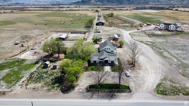 815 S Annabella Rd, Richfield, UT 84701 - drone / aerial view with a mountain view and a rural view