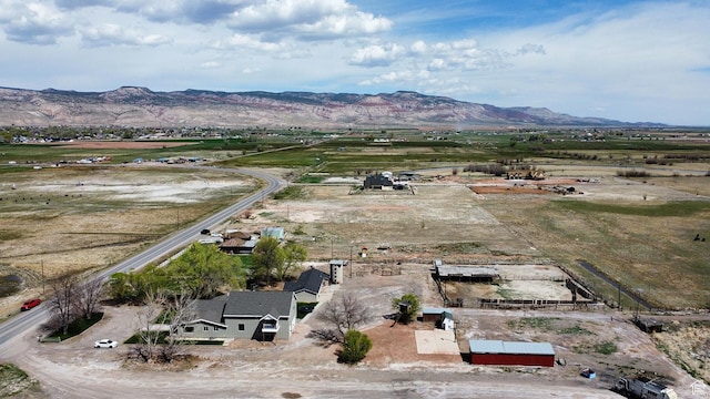 815 S Annabella Rd, Richfield, UT 84701 - drone / aerial view featuring a mountain view and a rural view