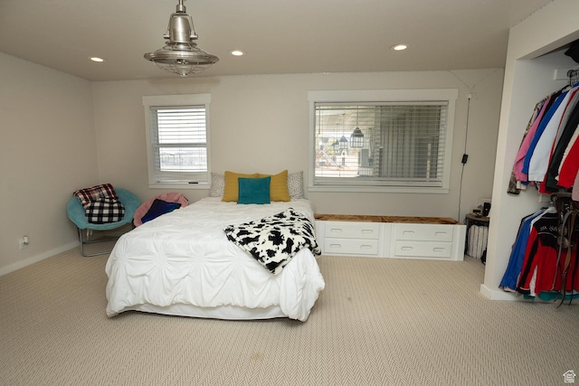 815 S Annabella Rd, Richfield, UT 84701 - carpeted bedroom featuring recessed lighting and baseboards