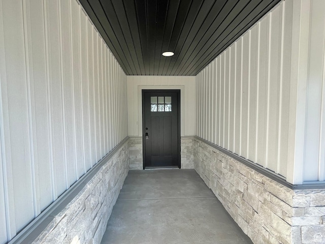 884 W Factory St, Garland, UT 84312 - view of exterior entry with stone siding