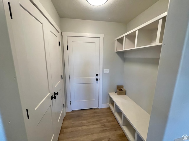 884 W Factory St, Garland, UT 84312 - mudroom with wood finished floors and baseboards