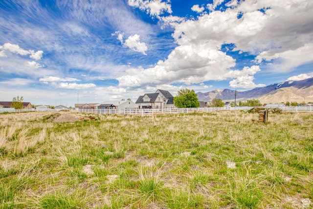 431 W 3460 N, Erda, UT 84074 - view of yard with a mountain view and fence
