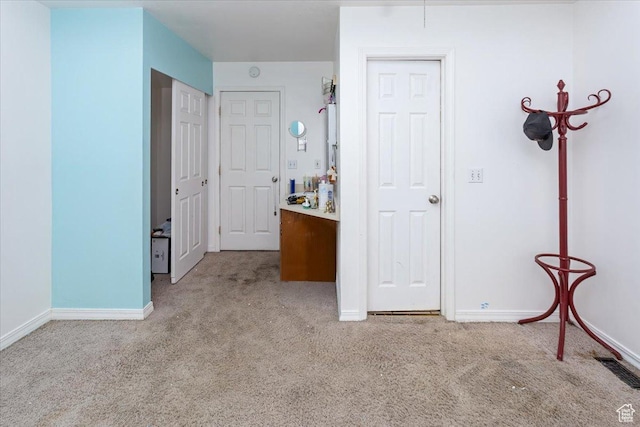 1381 W Beacon Hill Dr S, Taylorsville, UT 84123 - hall featuring carpet flooring and baseboards