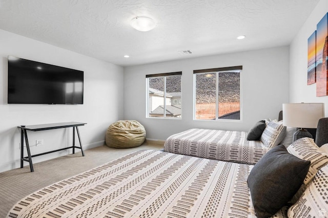 1378 N Marfil Way, Washington, UT 84780 - carpeted bedroom featuring recessed lighting, visible vents, and baseboards