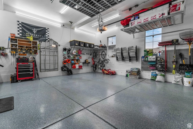 4772 W Thorntree Ln, Herriman, UT 84096 - garage featuring a garage door opener