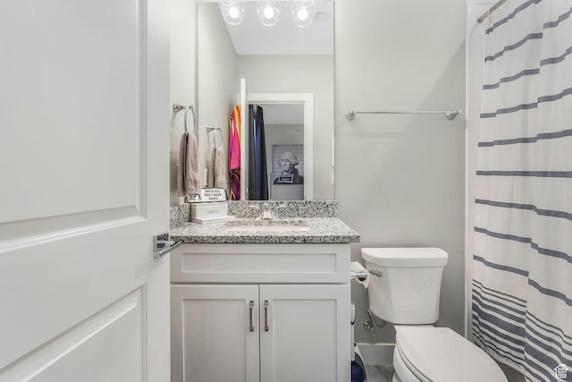 4772 W Thorntree Ln, Herriman, UT 84096 - full bathroom with curtained shower, toilet, and vanity