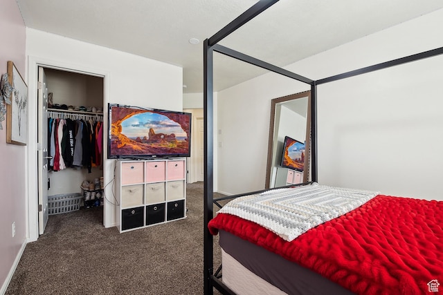 1030 S Barley Ln, Kaysville, UT 84037 - carpeted bedroom with a walk in closet and a closet