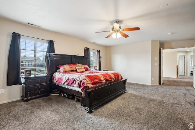 1030 S Barley Ln, Kaysville, UT 84037 - carpeted bedroom with visible vents, baseboards, and multiple windows