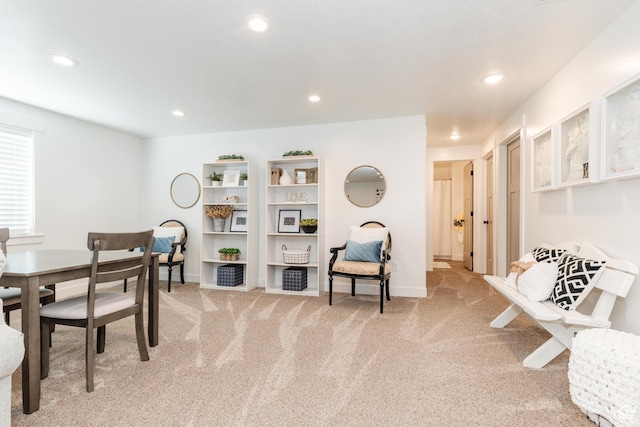 1076 E 300 S, Smithfield, UT 84335 - interior space with recessed lighting, baseboards, and light colored carpet